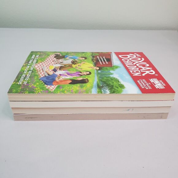 The Boxcar Children #1, 4, 6, GA4 - Lot of 4 Paperback Books Mixed Publishers - Picture 6 of 16